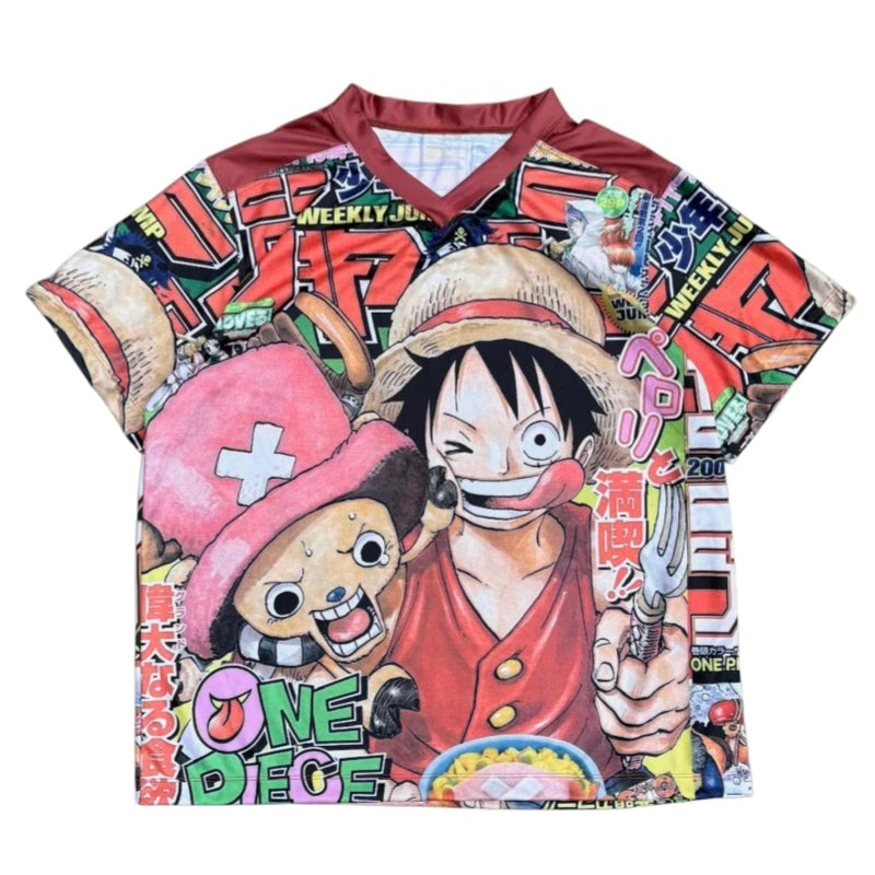 One Piece Colored Manga Tee