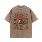 Stone-Washed Monster Manga Tee