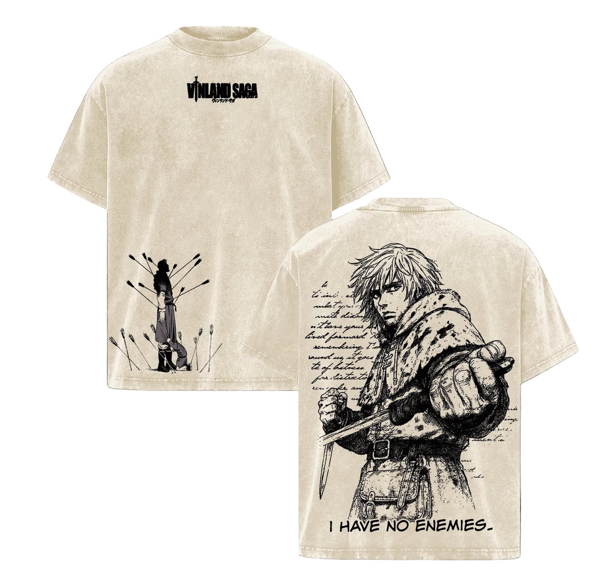 Vinland Saga "I Have No Enemies" Tee