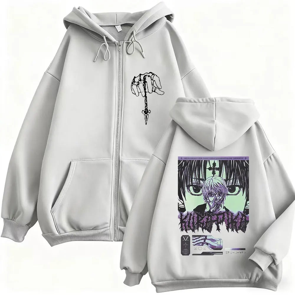 Kurapika HXH Zip Up Hoodie